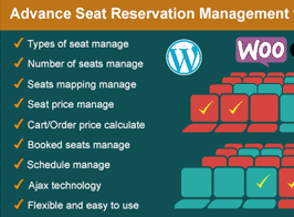 Gerenciamento de reserva de assentos antecipados para WooCommerce