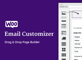 WooCommerce Email Customizer with Drag and Drop