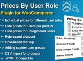 Prices By User Role for WooCommerce