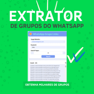 PLUGIN EXTRATOR DE GRUPOS DO WHATSAPP