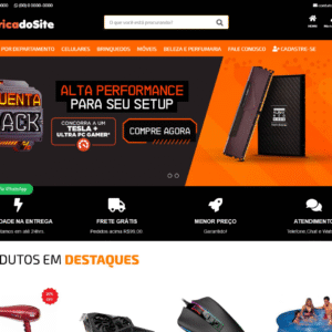 Script Site para Loja Virtual em PHP