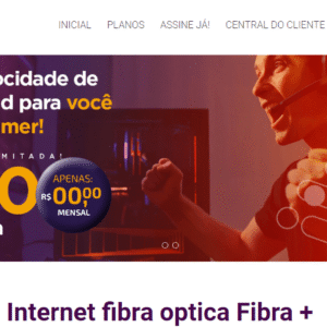 Site pronto Provedor de internet em PHP modelo 1