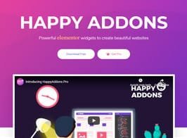 Happy Elementor Addons Pro