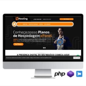 Site pronto para provedores de hospedagem em PHP