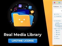 Real Media Library – Media Library Folder & File Manager for Media Management in WordPress