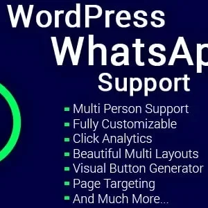 WhatsApp Support WordPress